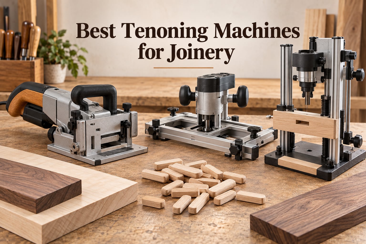 Best Tenoning Machines for Joinery