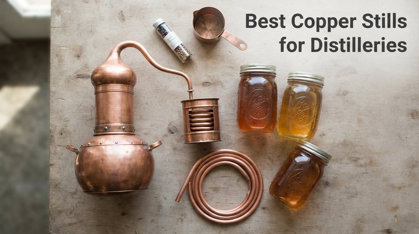 Best Copper Stills for Distilleries