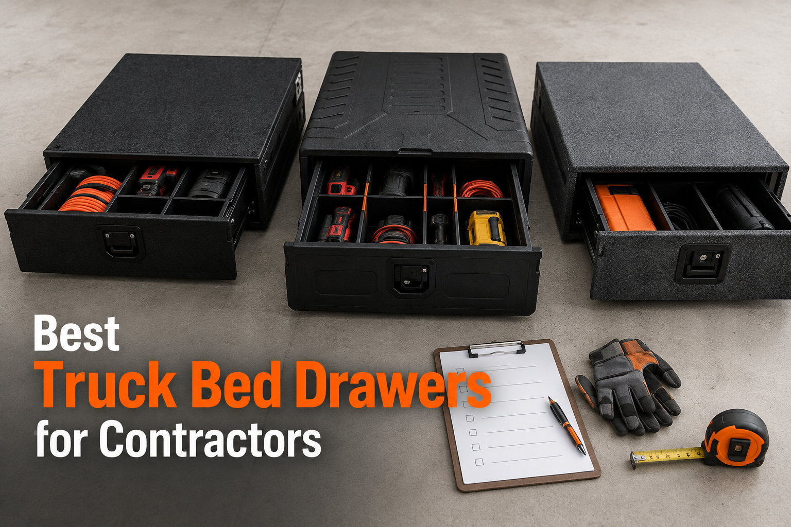 Best Truck Bed Drawers for Contractors