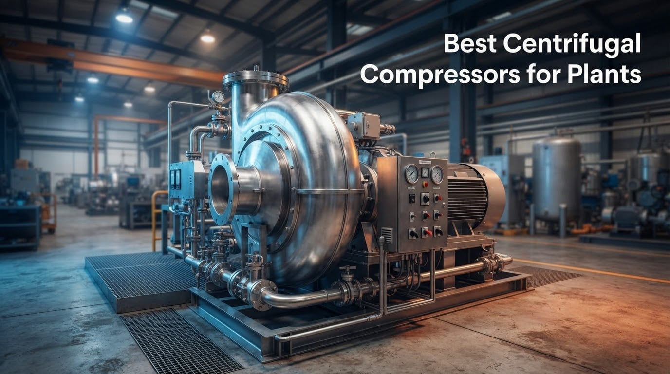 Best Centrifugal Compressors for Plants