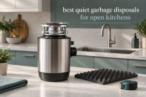 best quiet garbage disposals for open kitchens