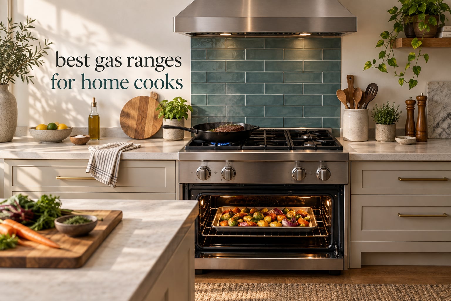 best gas ranges for home cooks