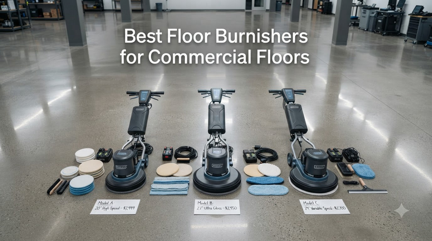 Best Floor Burnishers for Commercial Floors