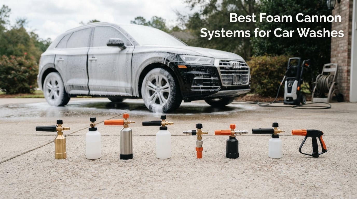 Best Foam Cannon Systems for Car Washes