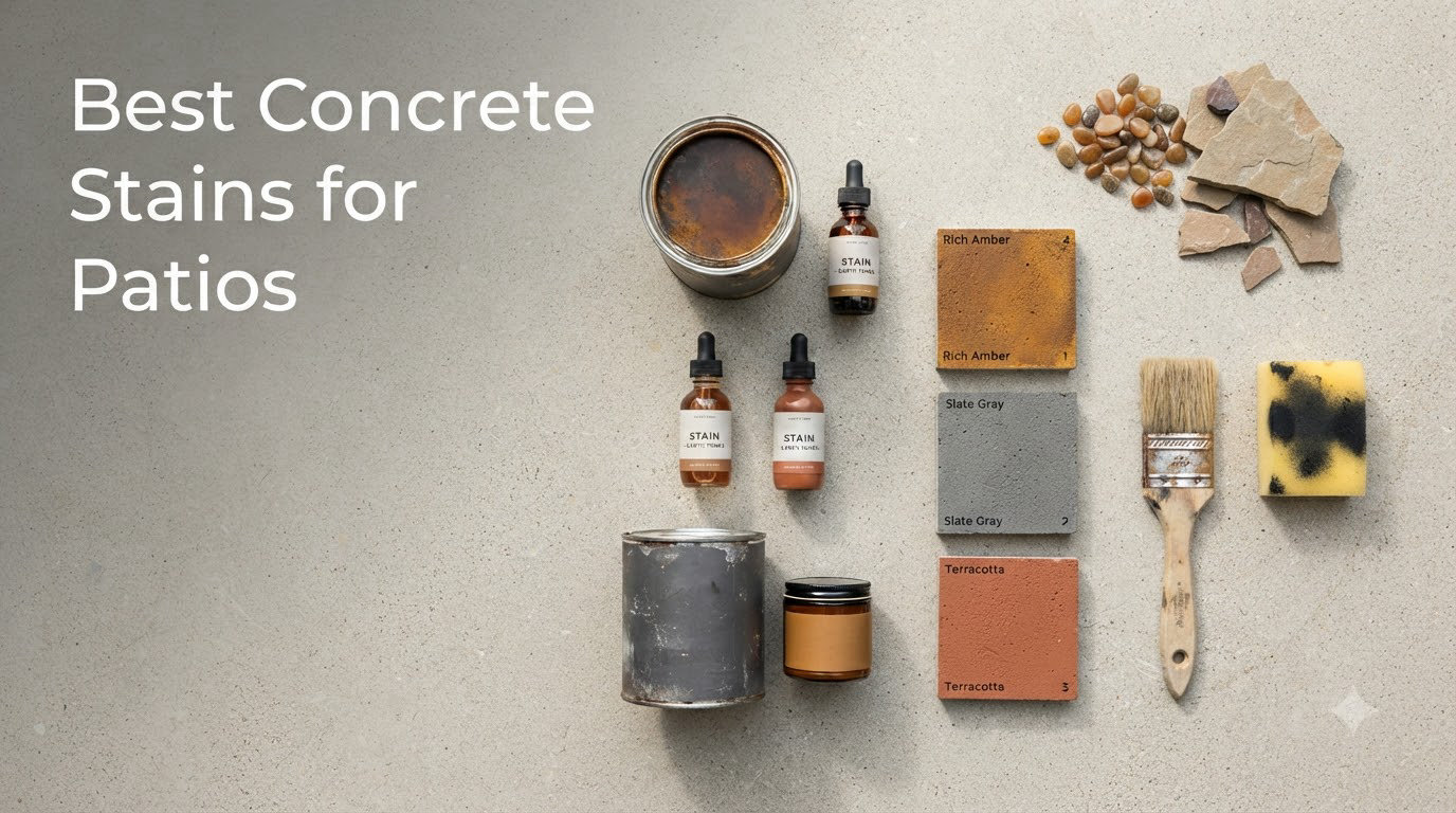 Best Concrete Stains for Patios