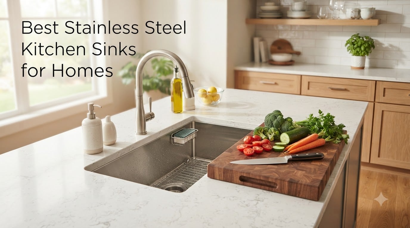 Best Stainless Steel Kitchen Sinks for Homes