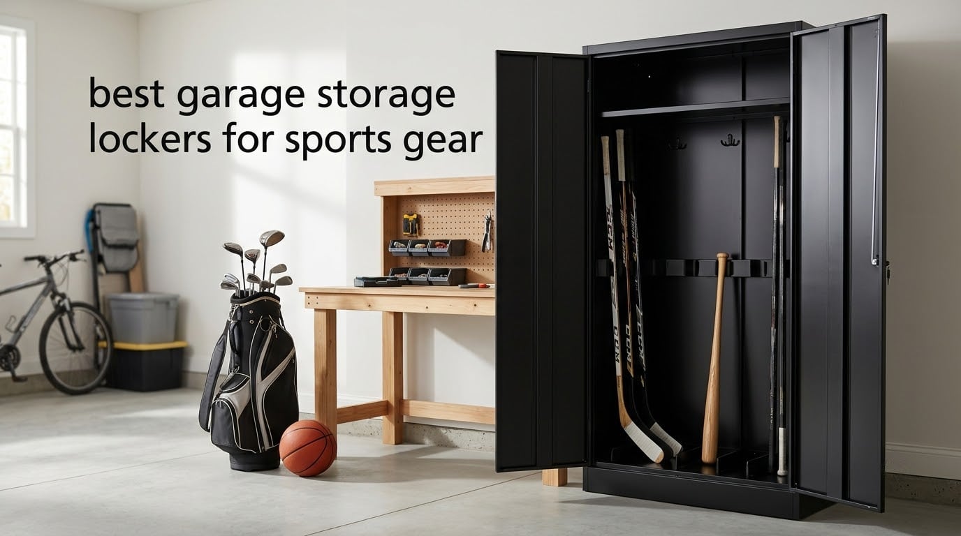 best garage storage lockers for sports gear