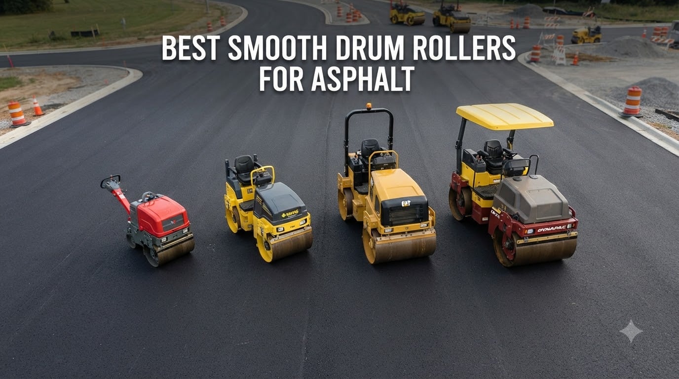 Best Smooth Drum Rollers for Asphalt
