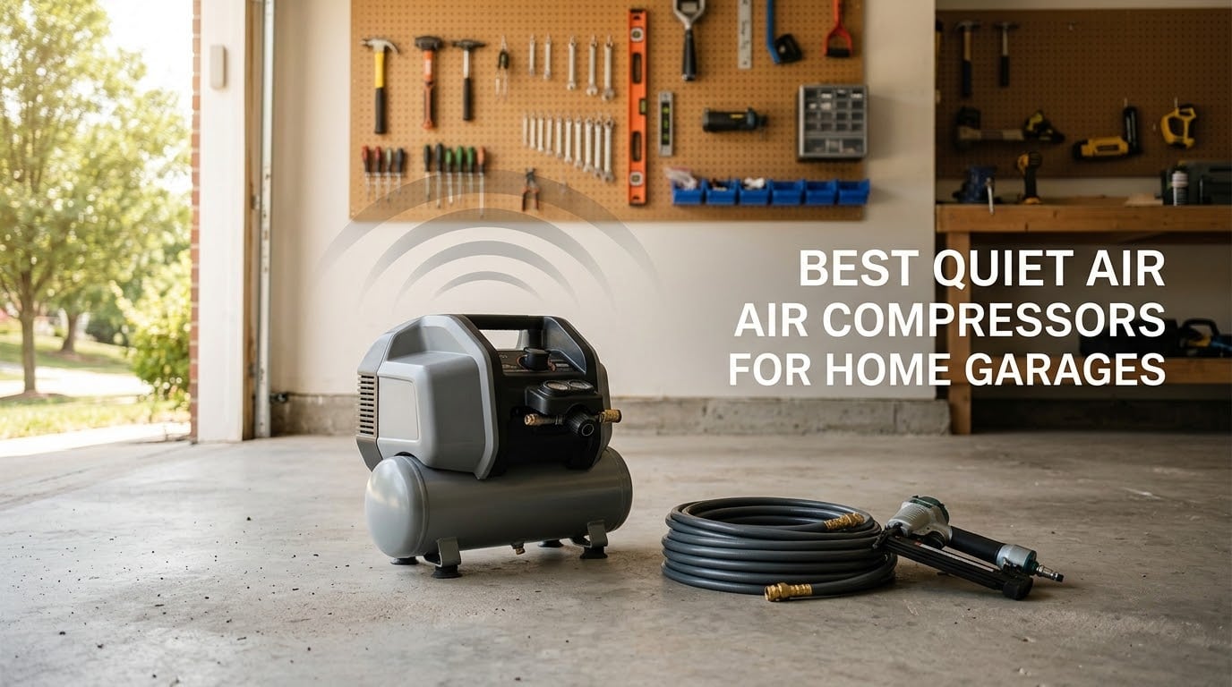 best quiet air compressors for home garages
