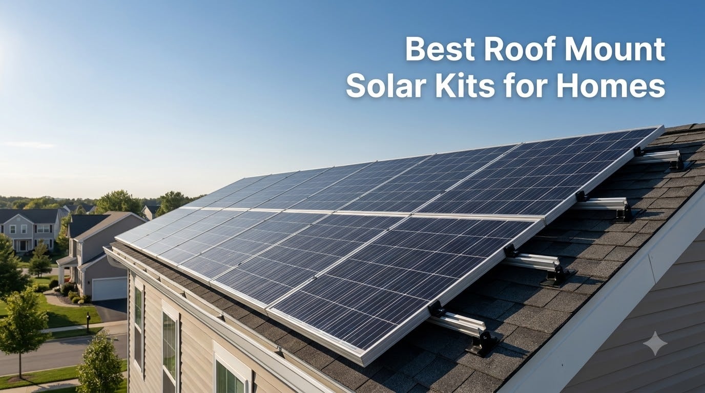Best Roof Mount Solar Kits for Homes