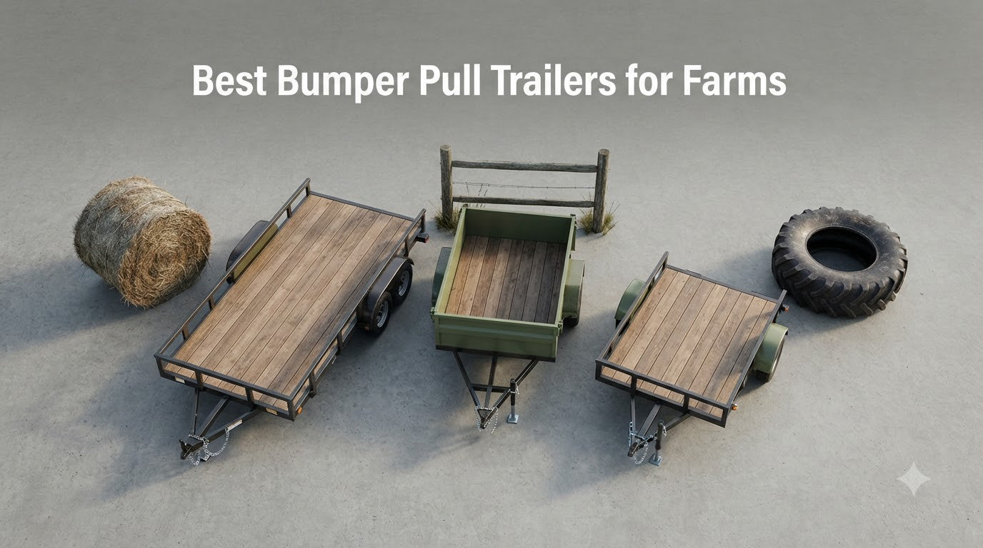 Best Bumper Pull Trailers for Farms