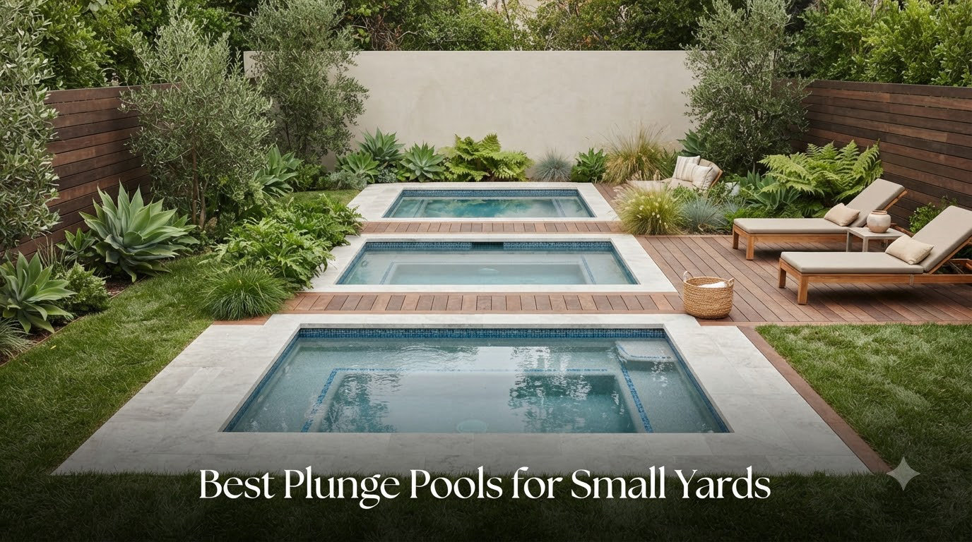 Best Plunge Pools for Small Yards