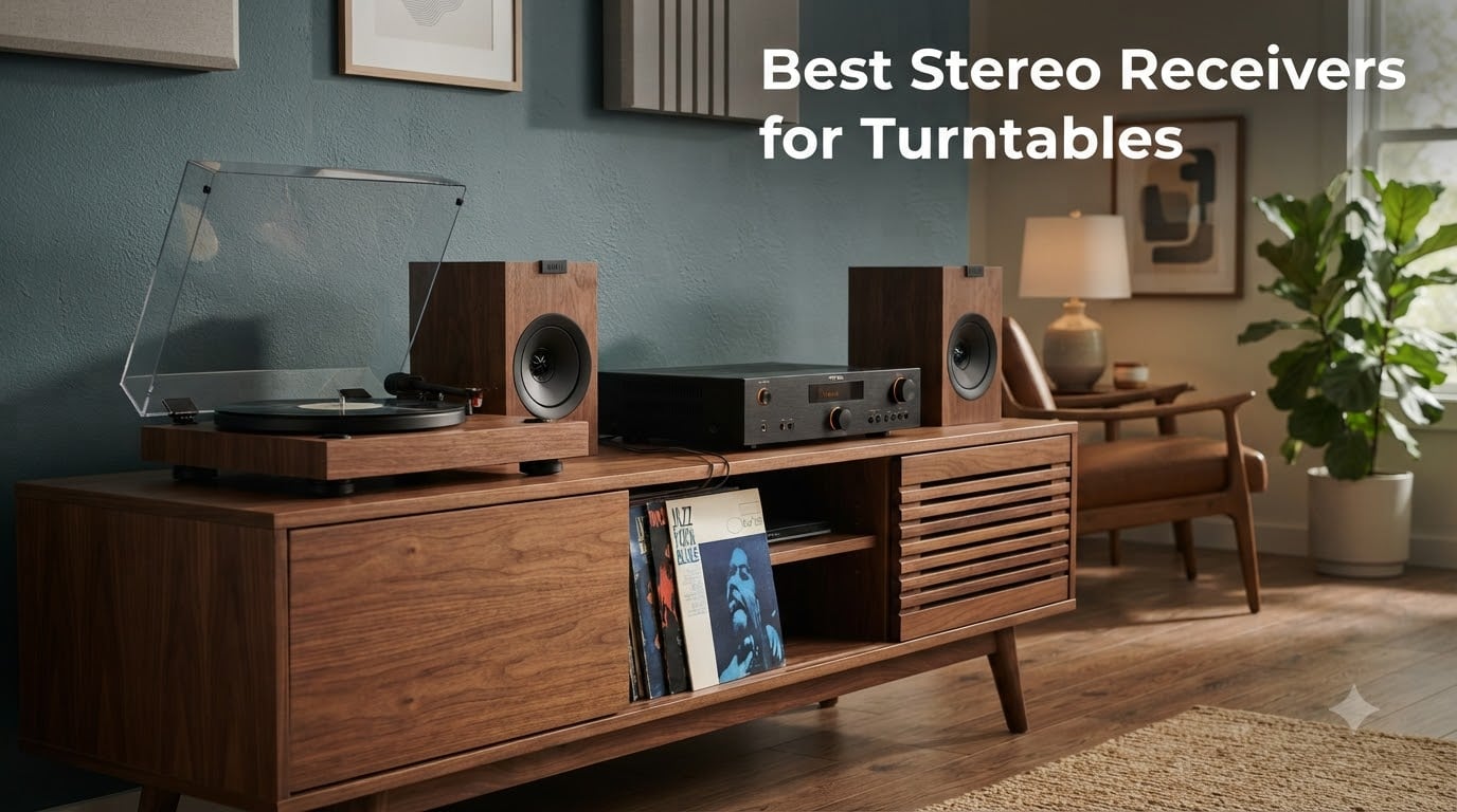 Best Stereo Receivers for Turntables