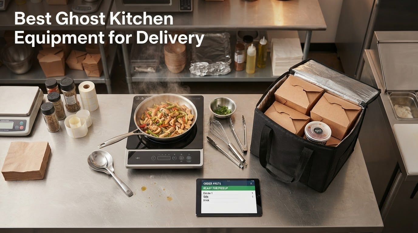 Best Ghost Kitchen Equipment for Delivery