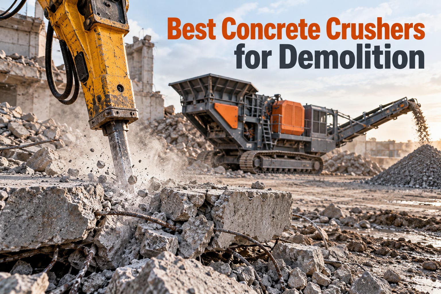 Best Concrete Crushers for Demolition