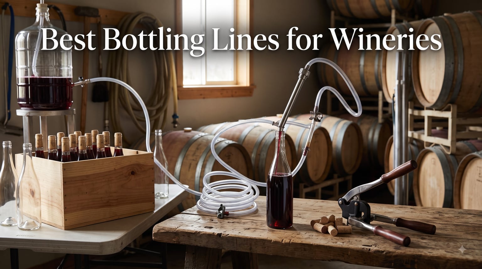 Best Bottling Lines for Wineries