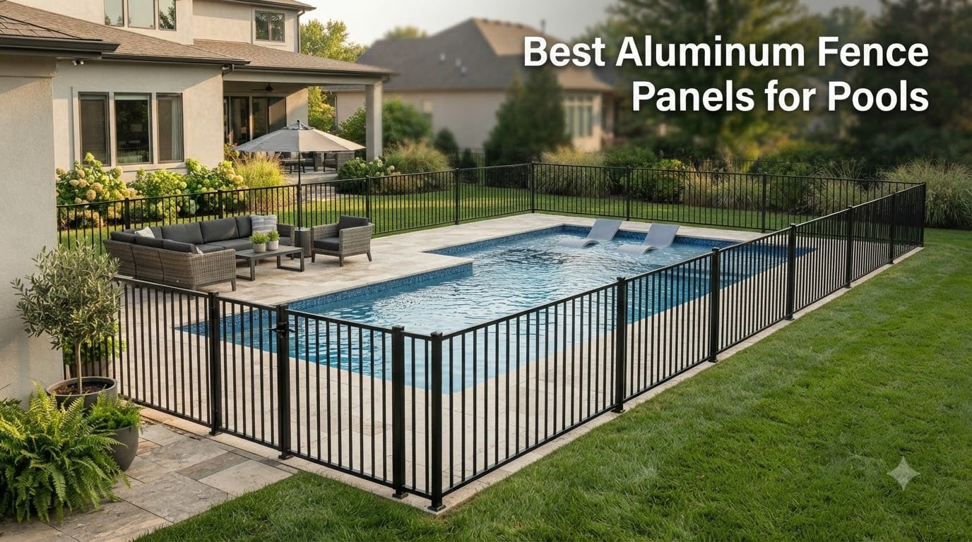 Best Aluminum Fence Panels for Pools