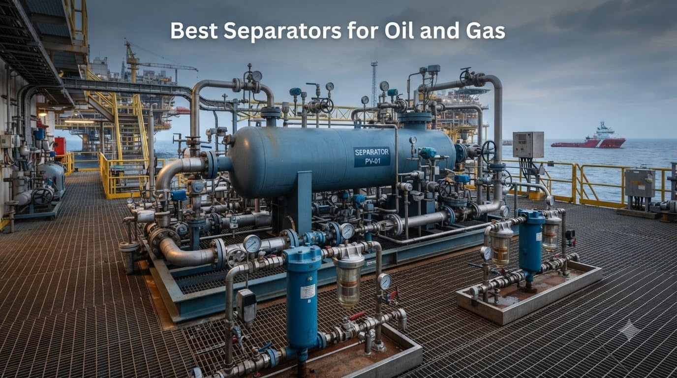 Best Separators for Oil and Gas