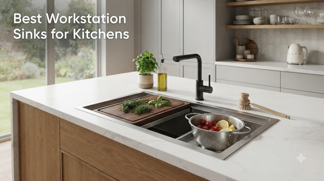 Best Workstation Sinks for Kitchens