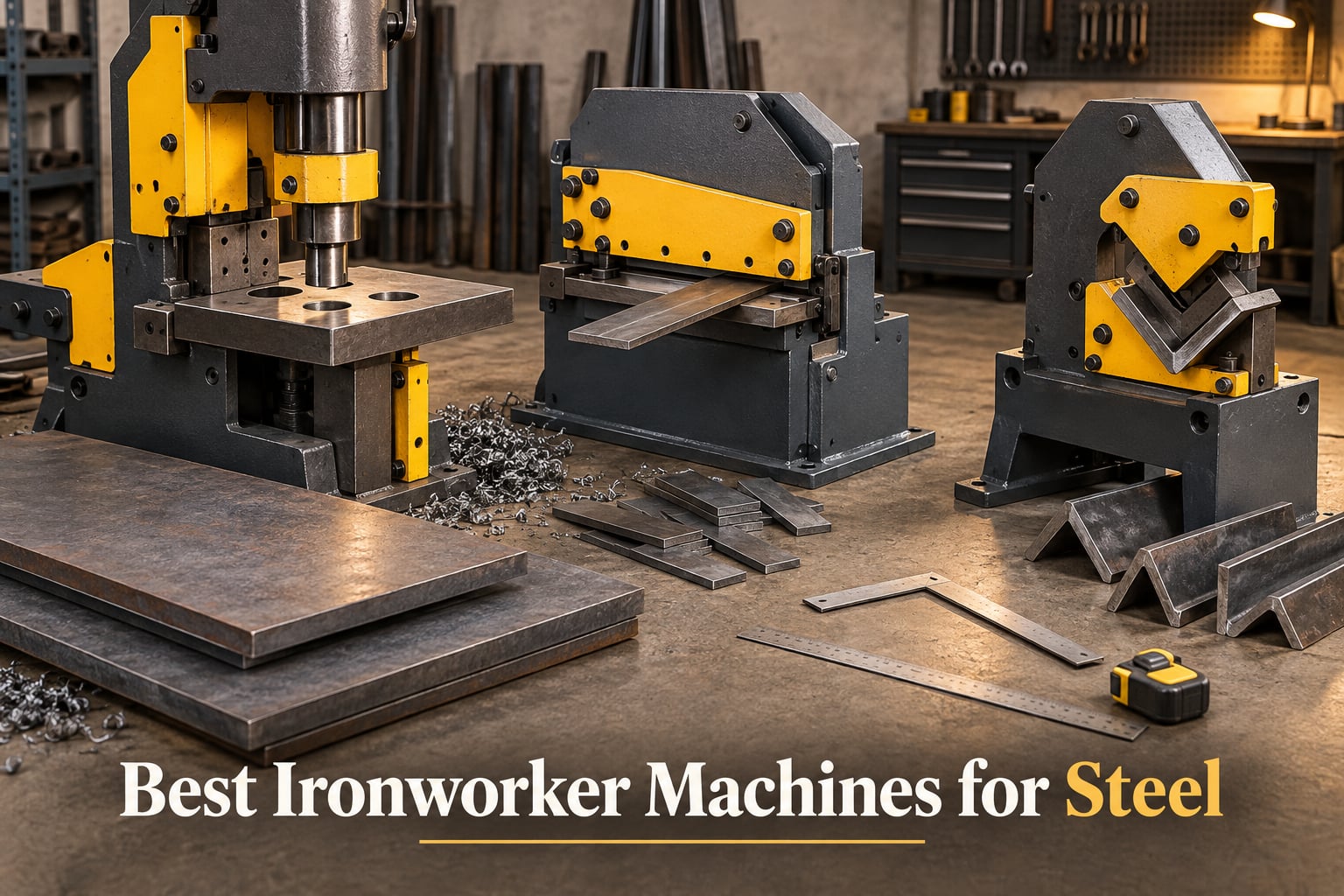 Best Ironworker Machines for Steel
