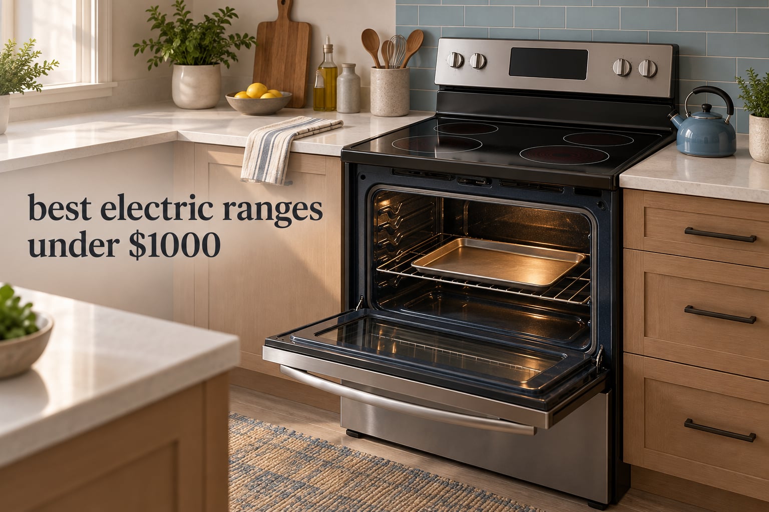 best electric ranges under $1000