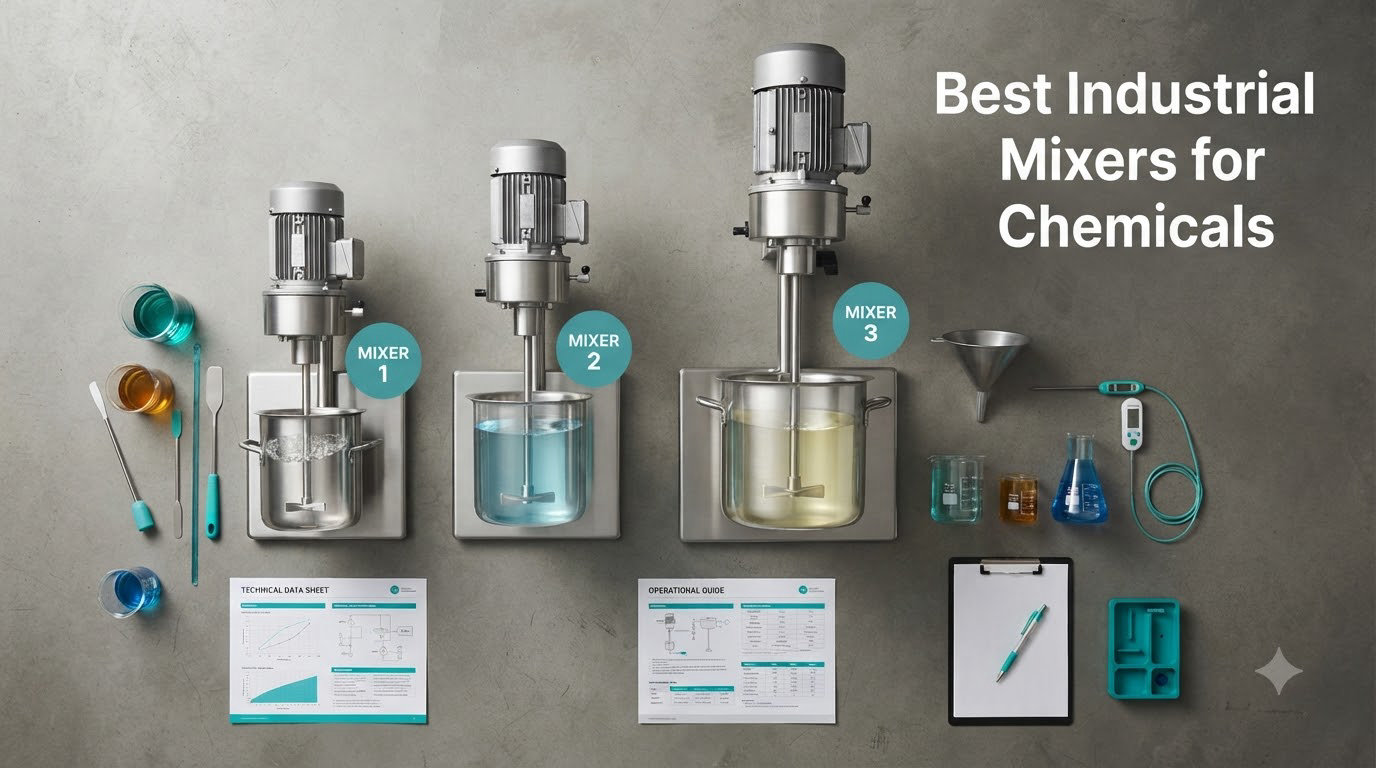 Best Industrial Mixers for Chemicals