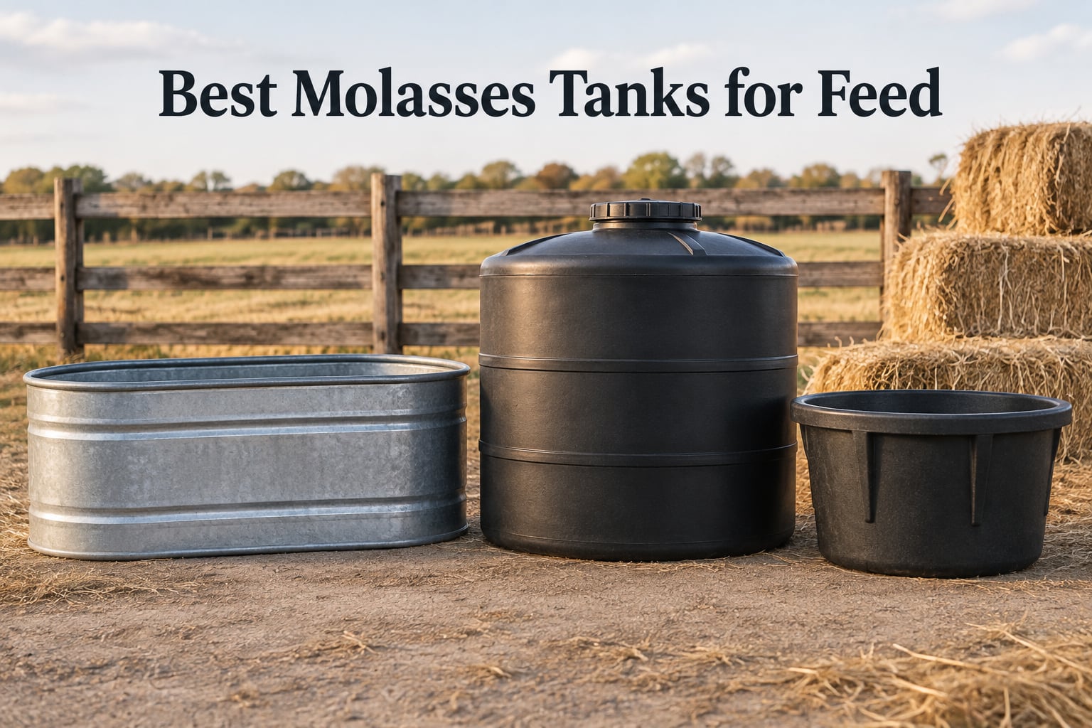 Best Molasses Tanks for Feed