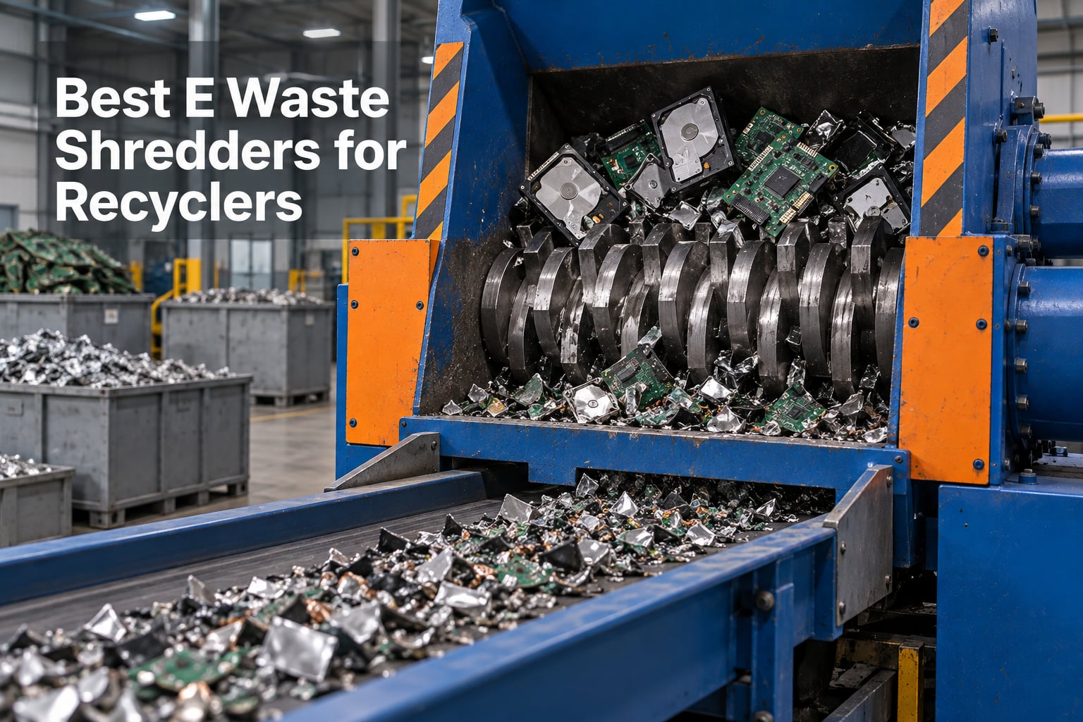 Best E Waste Shredders for Recyclers