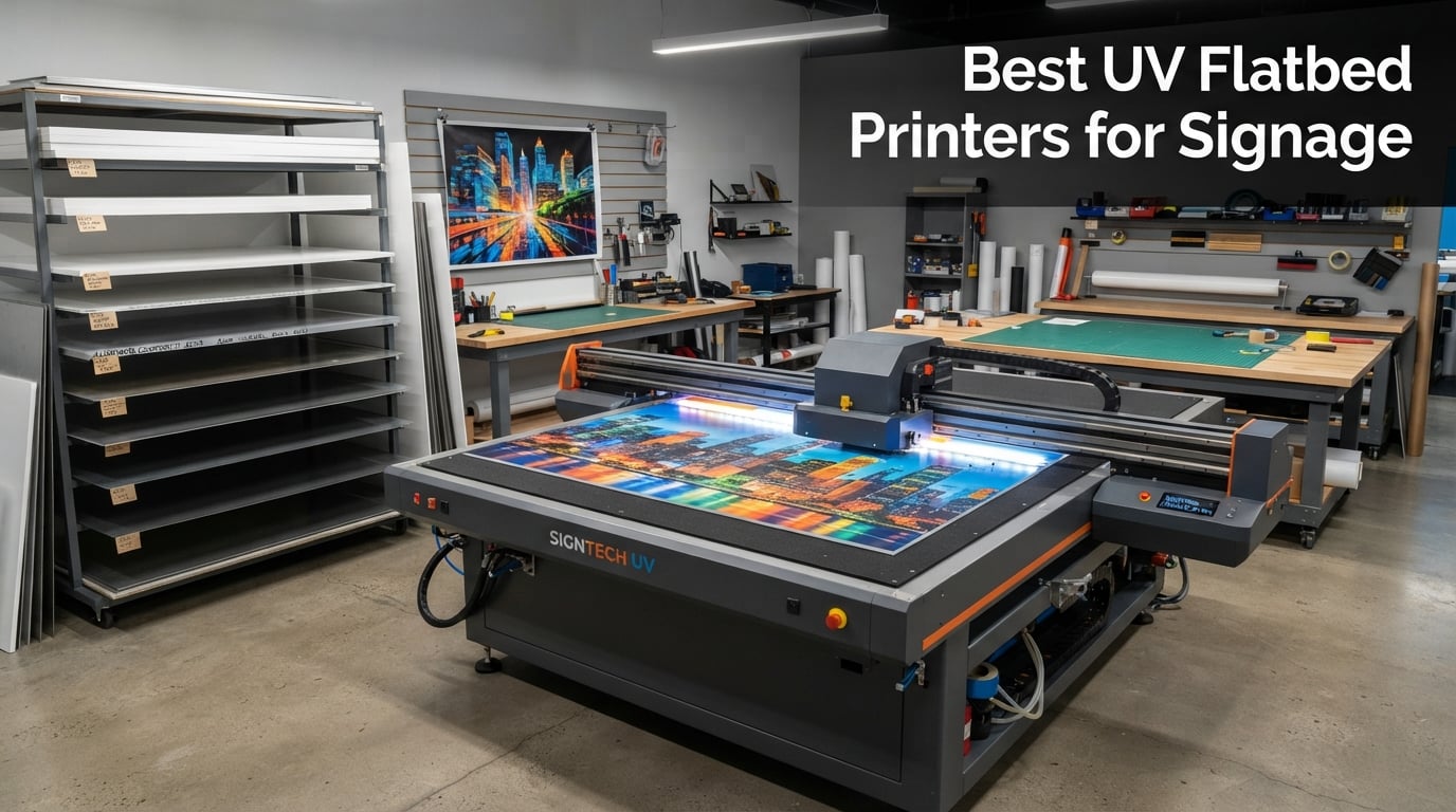 Best UV Flatbed Printers for Signage