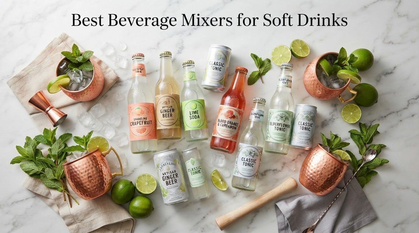 Best Beverage Mixers for Soft Drinks