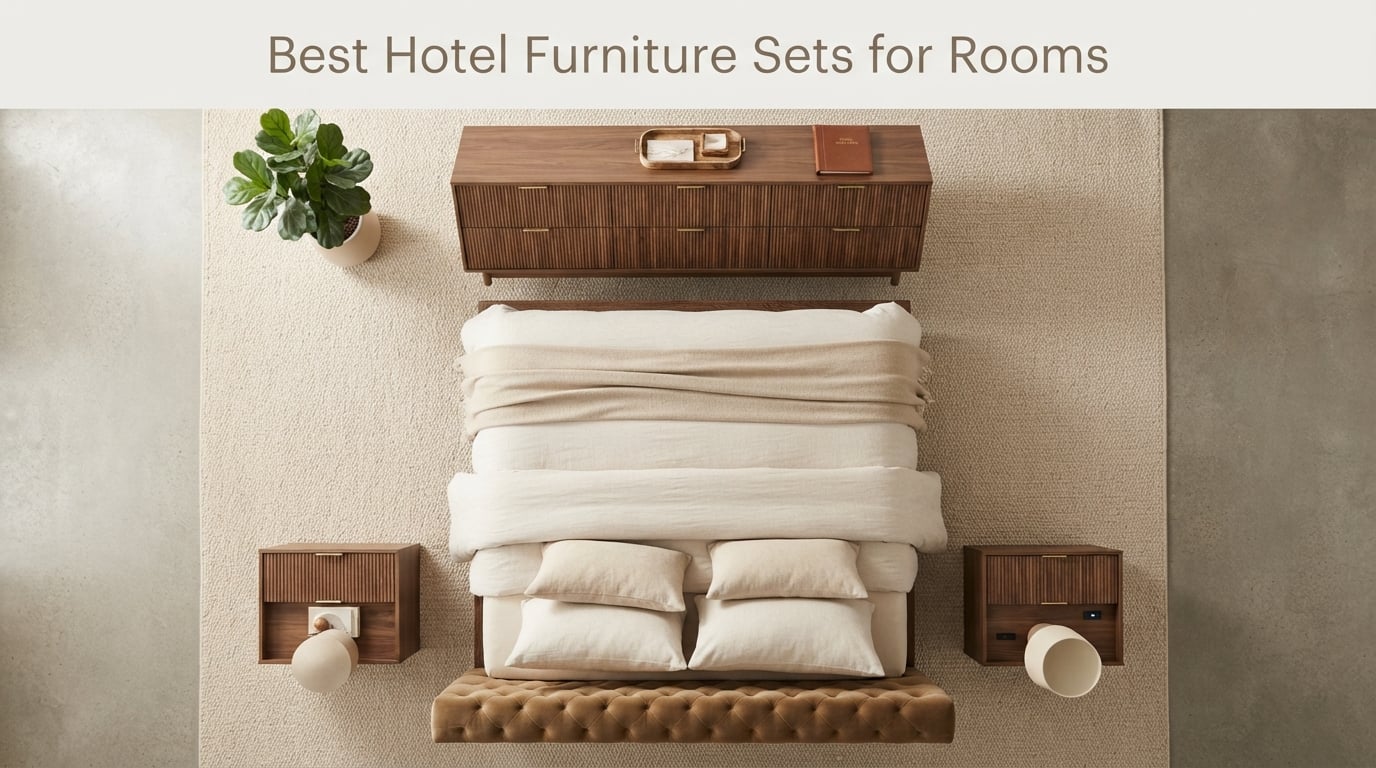 Best Hotel Furniture Sets for Rooms
