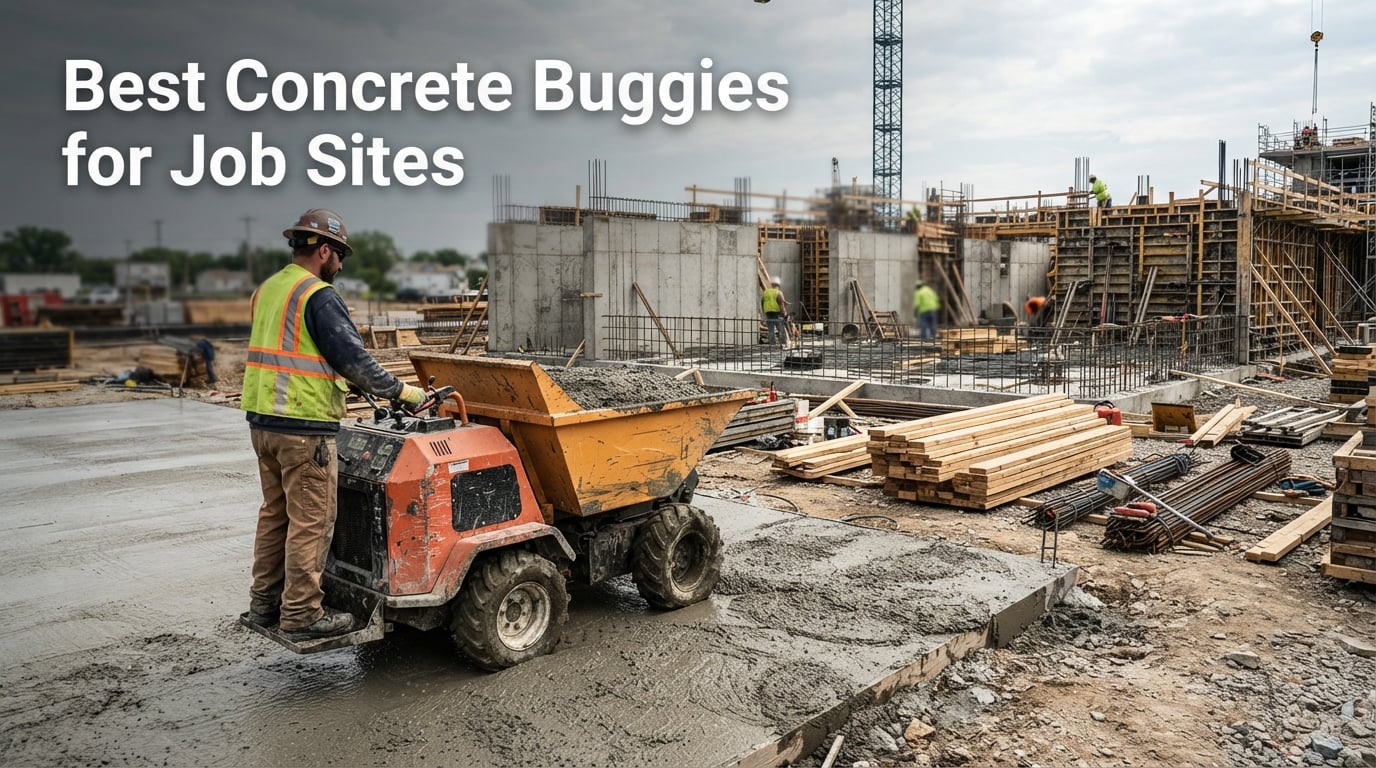 Best Concrete Buggies for Job Sites