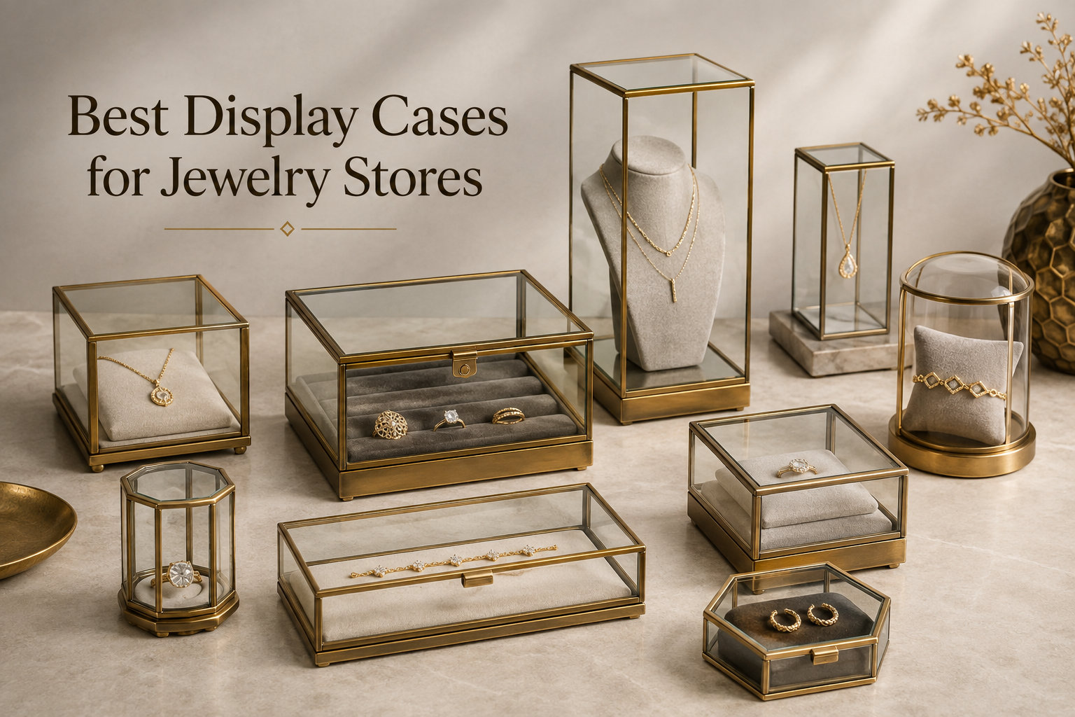 Best Display Cases for Jewelry Stores