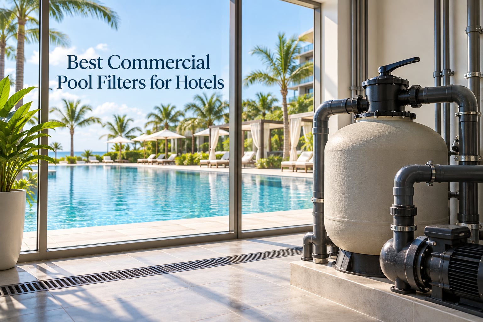 Best Commercial Pool Filters for Hotels