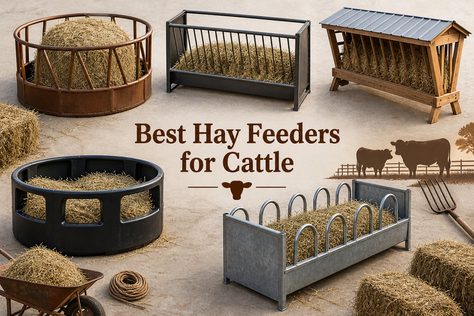 Best Hay Feeders for Cattle