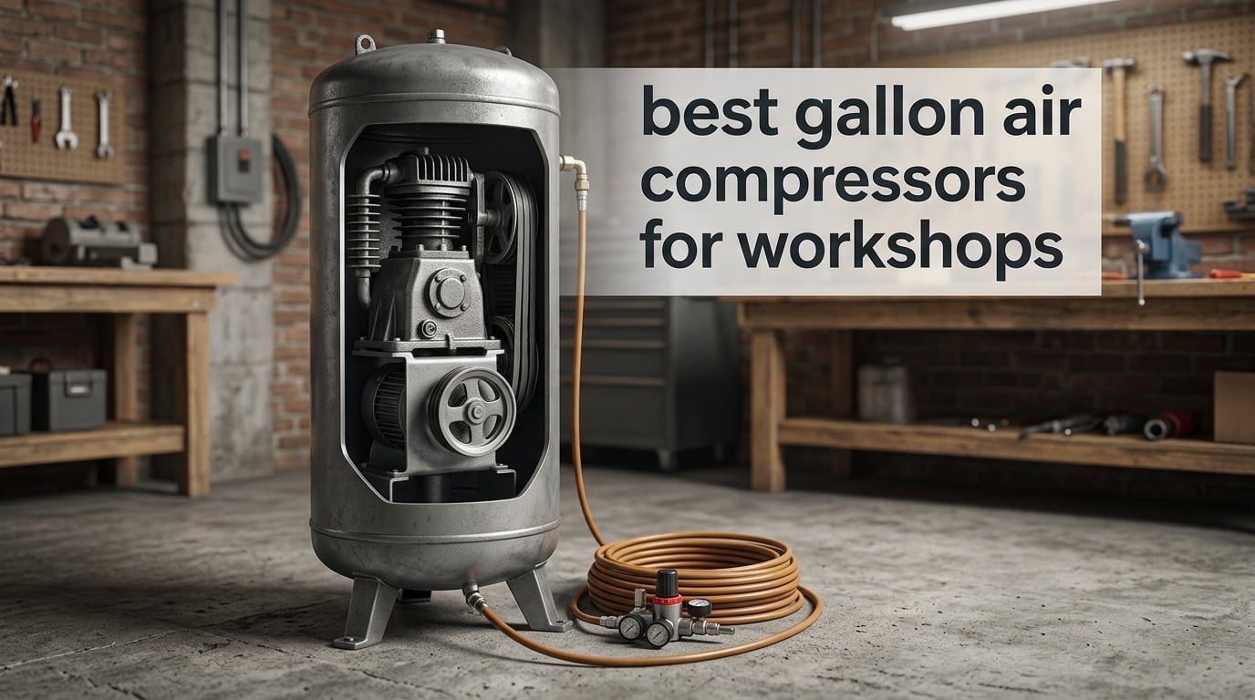 best 60 gallon air compressors for workshops