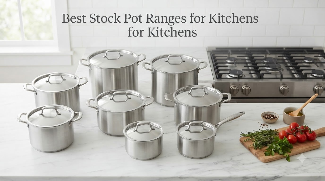 Best Stock Pot Ranges for Kitchens