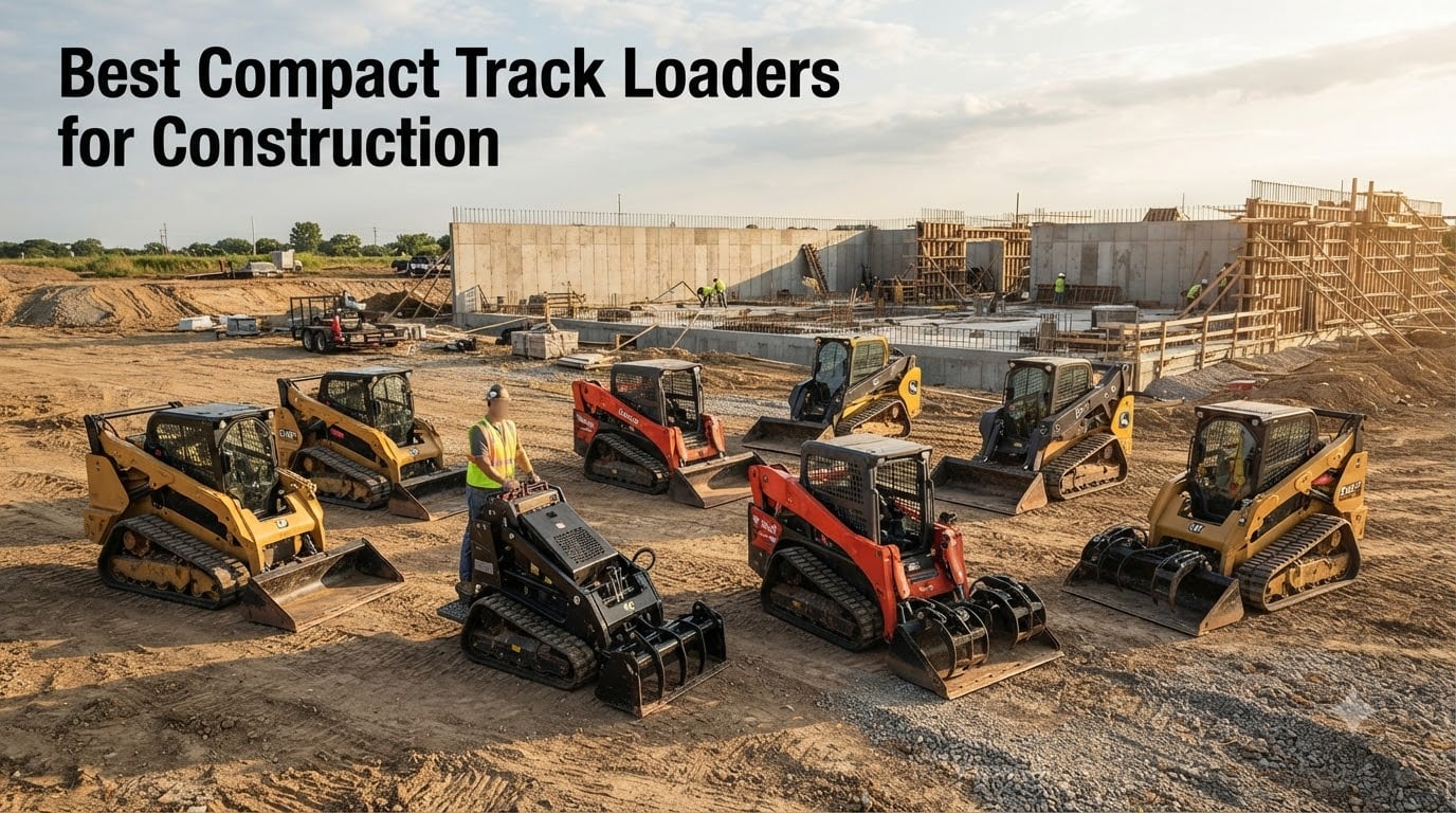 Best Compact Track Loaders for Construction