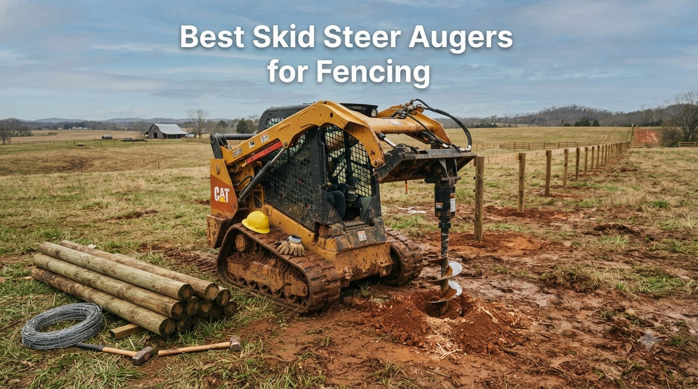 Best Skid Steer Augers for Fencing