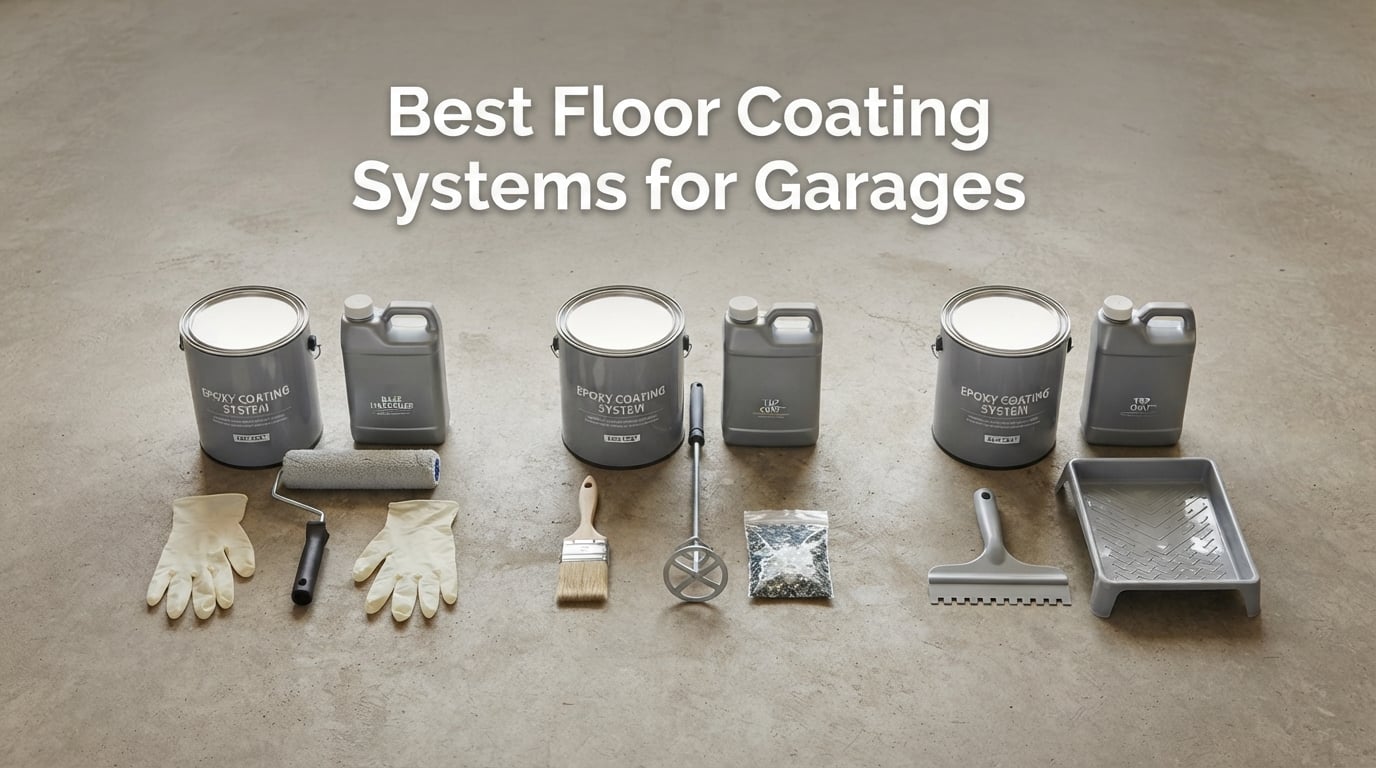 Best Floor Coating Systems for Garages