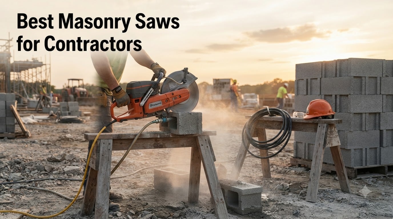 Best Masonry Saws for Contractors