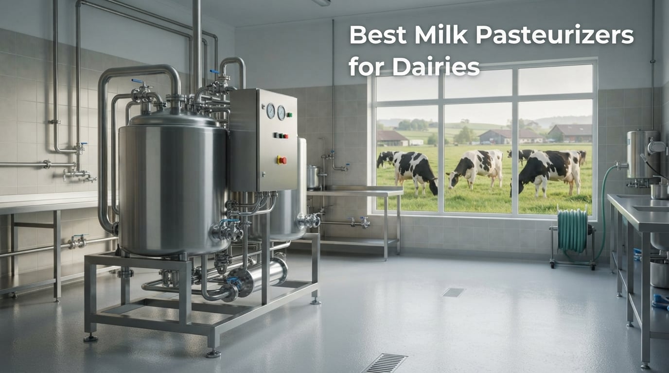 Best Milk Pasteurizers for Dairies