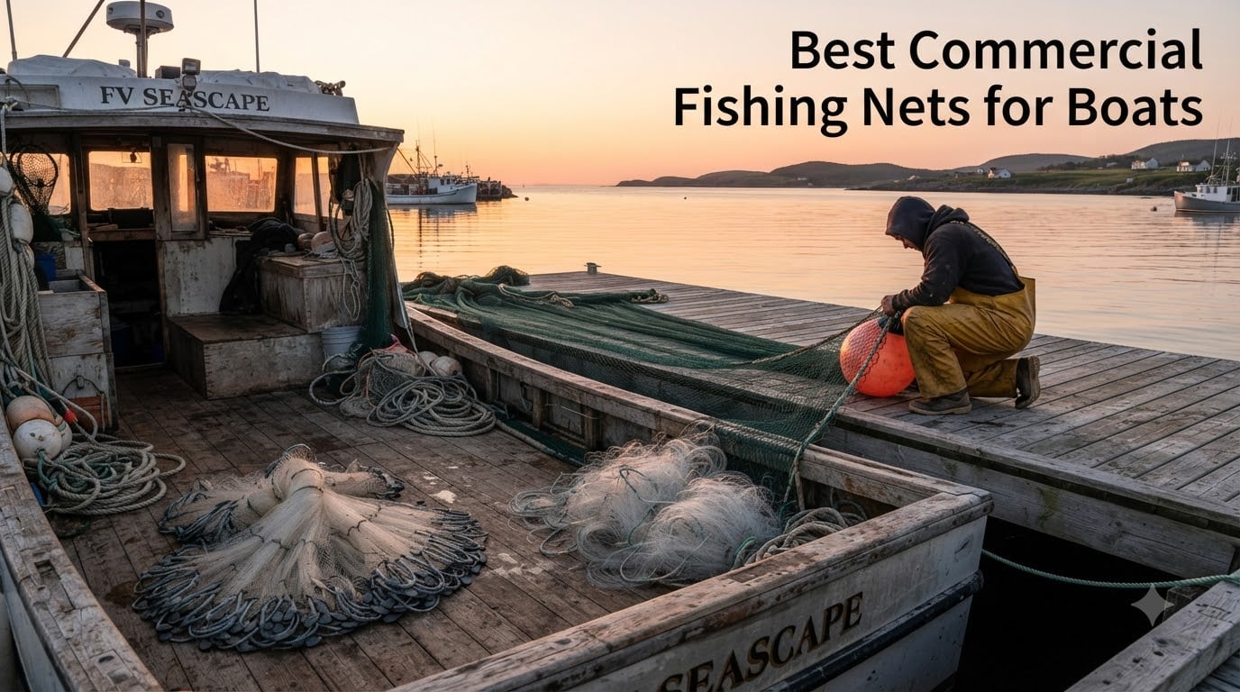 Best Commercial Fishing Nets for Boats