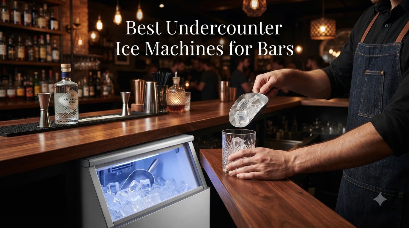 Best Undercounter Ice Machines for Bars