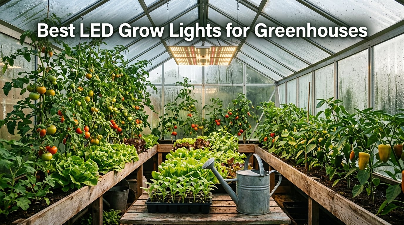 Best LED Grow Lights for Greenhouses