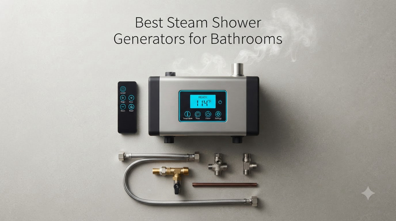 Best Steam Shower Generators for Bathrooms