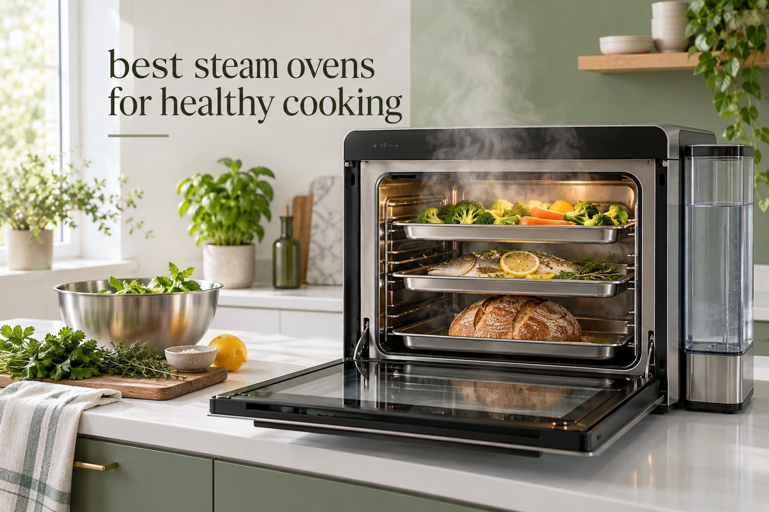 best steam ovens for healthy cooking