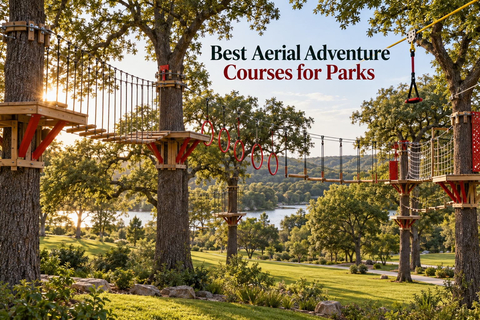 Best Aerial Adventure Courses for Parks