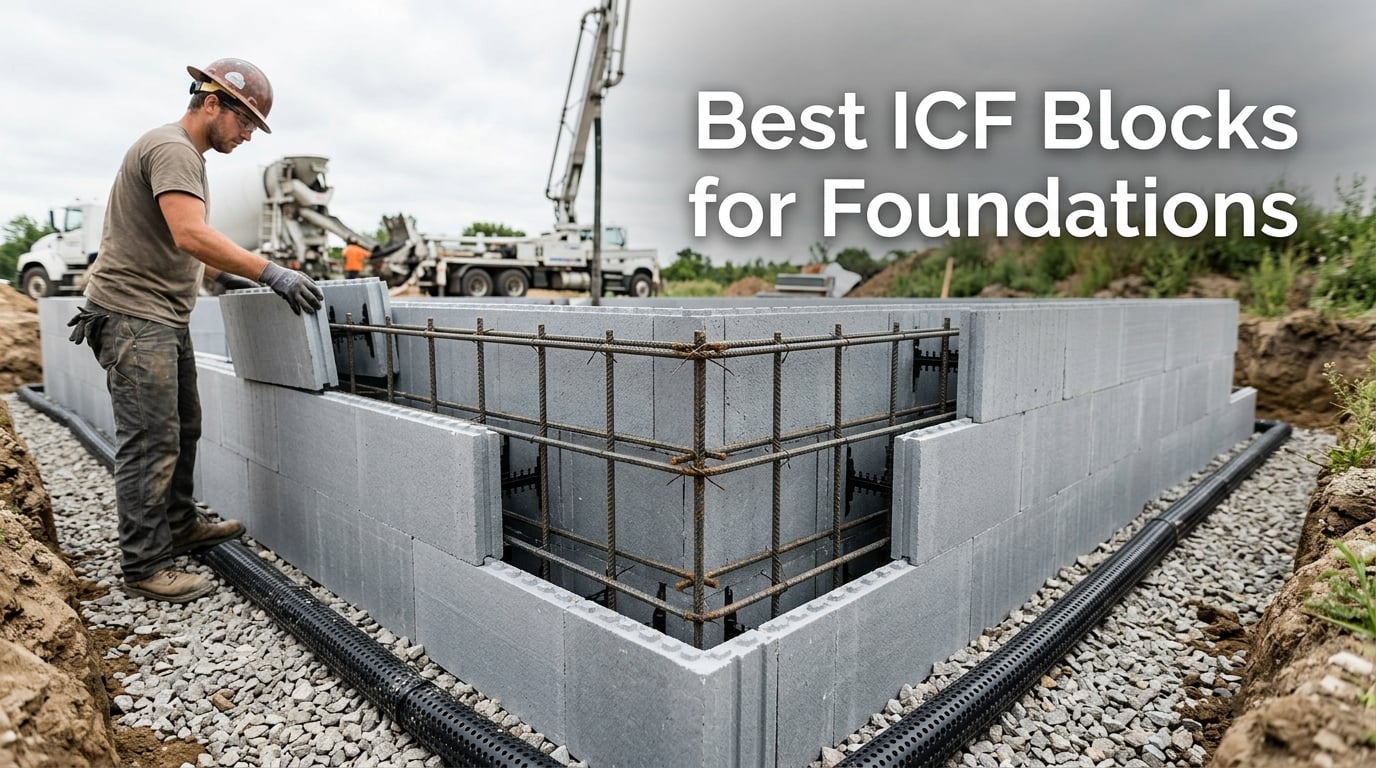 Best ICF Blocks for Foundations