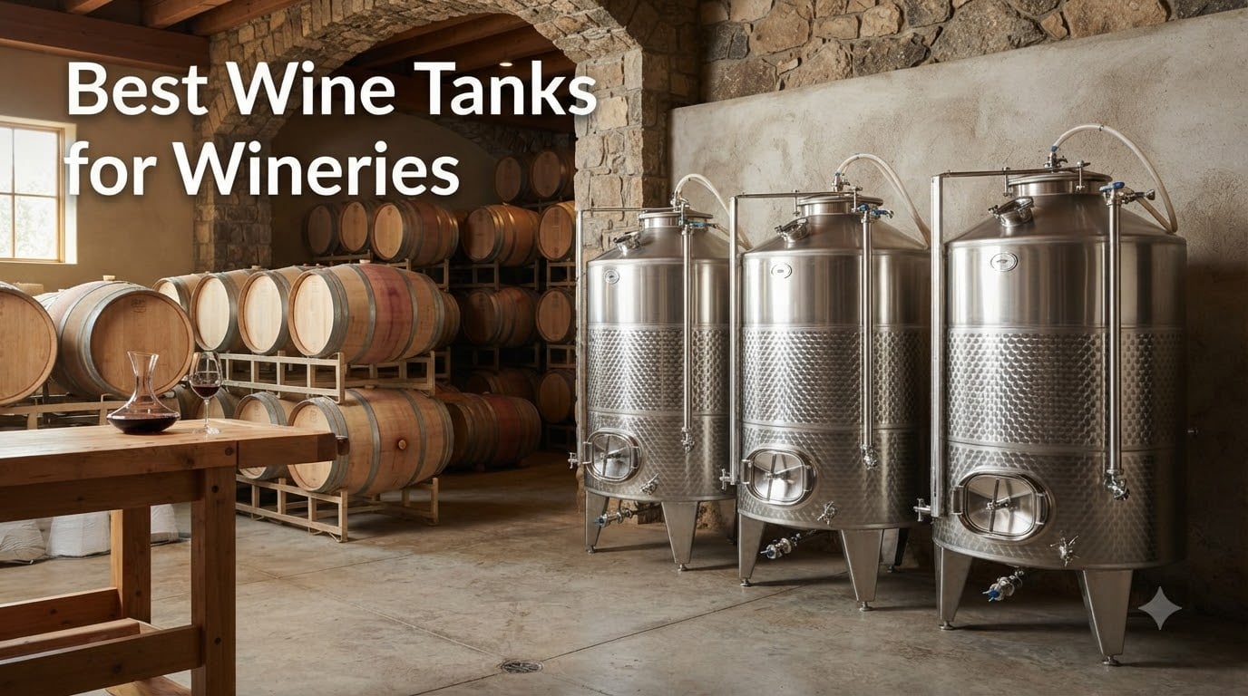 Best Wine Tanks for Wineries